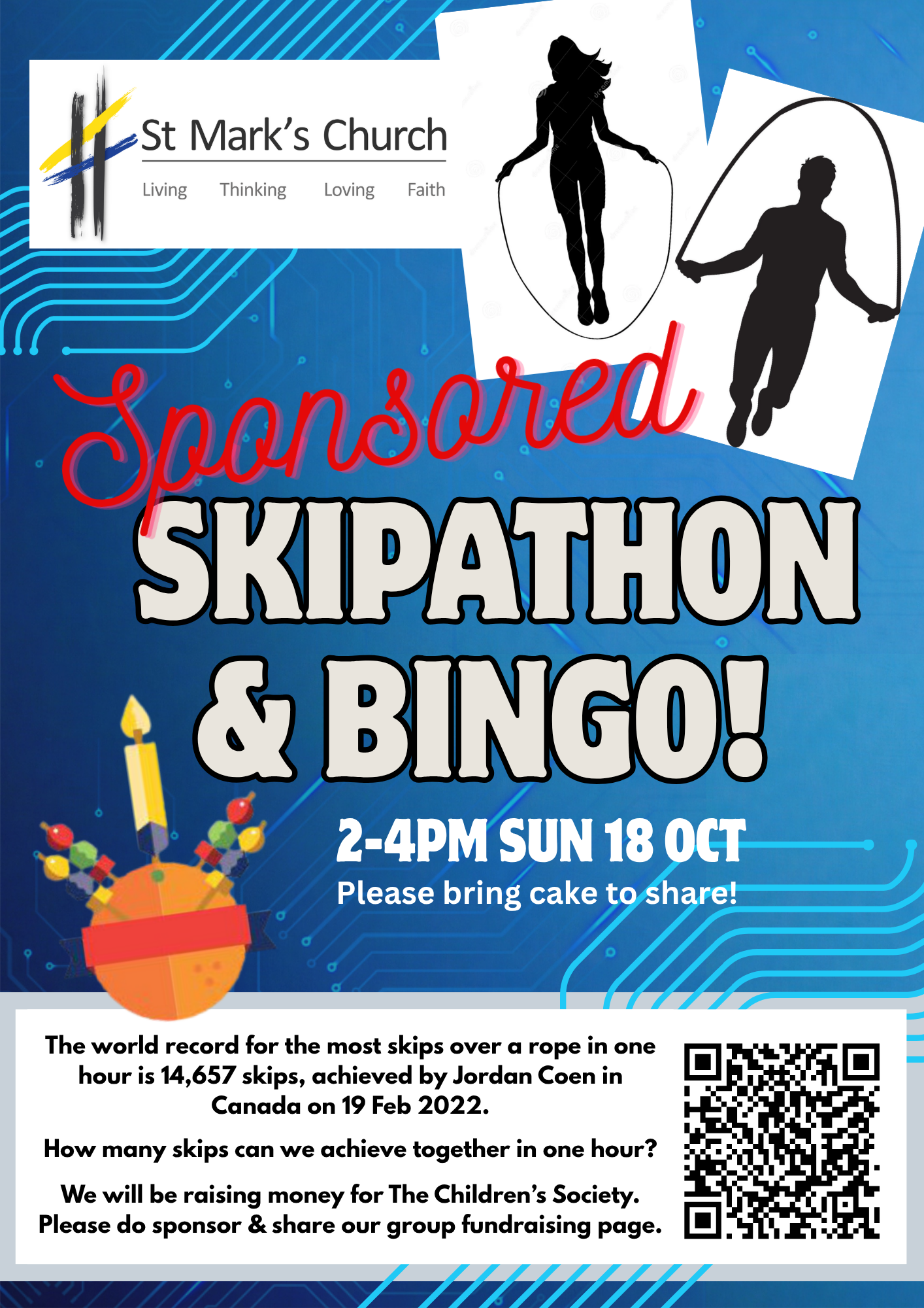 Skipathon and Bingo Social